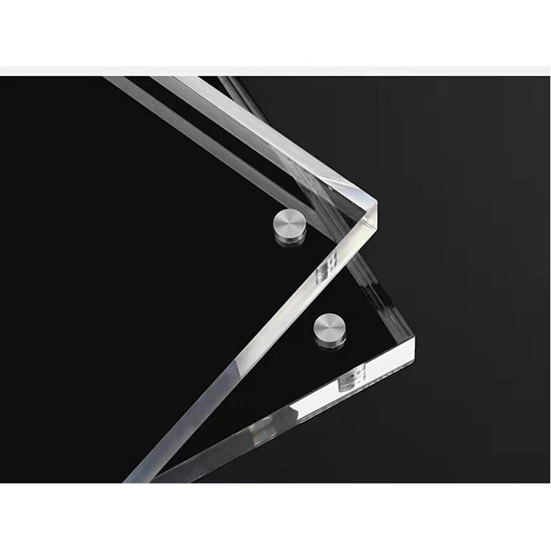 Custom transparent desktop acrylic photo frame