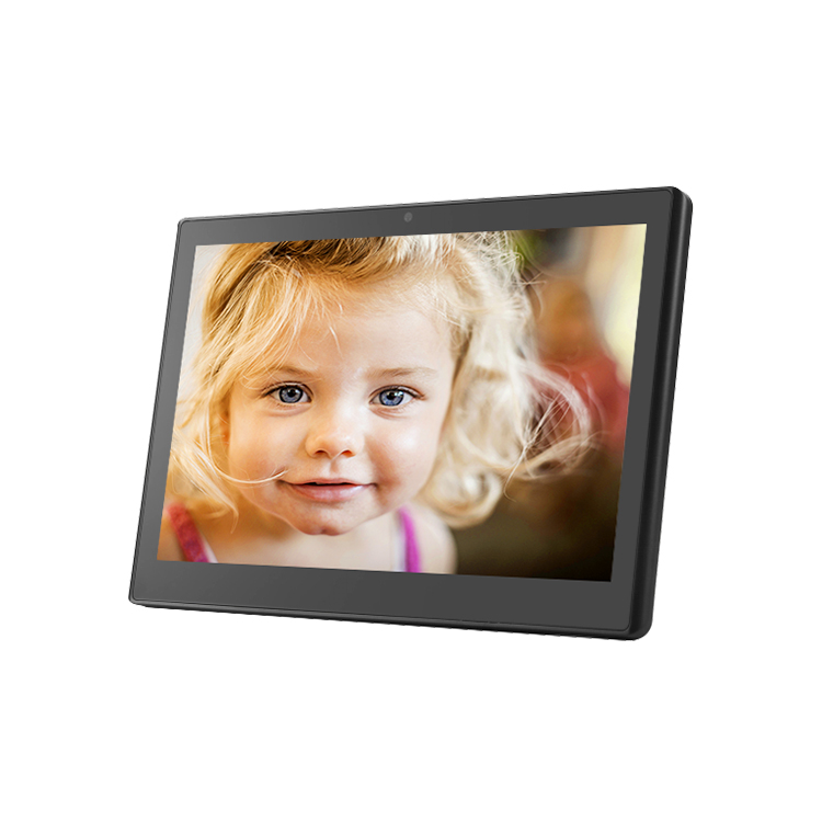 Touch screen electronic digital photo frame