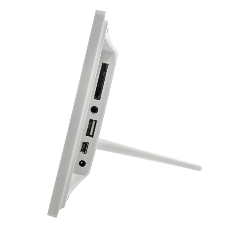 Custom British women's digital photo frame