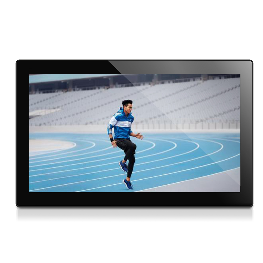 Large size lcd wallmounted digital photo frame